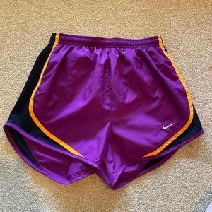 Purple Nike Tempo Dri-Fit Shorts XS
